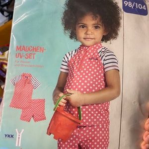 Rashguard set short-sleeved top and bottom